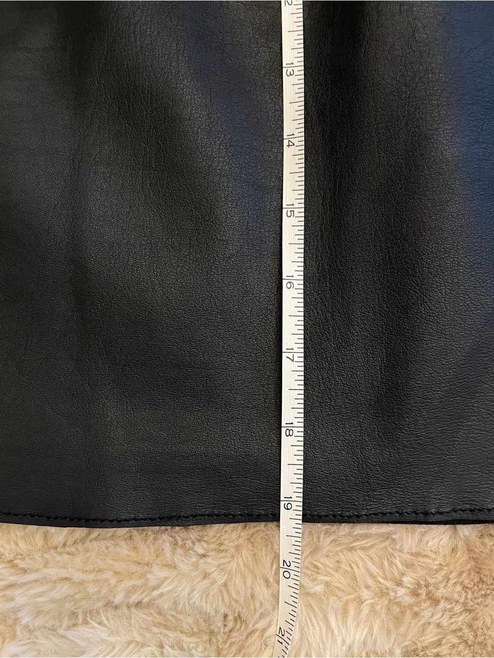 Walter Baker Black Leather Dress Size M - Picture 12 of 12